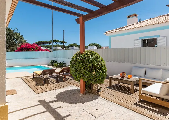 빌라 Yellow House 알데이아 두 메코